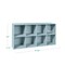Best Choice Products 8-Cube Bookshelf, 11in Display Storage System, Organizer w/ Removable Back Panels